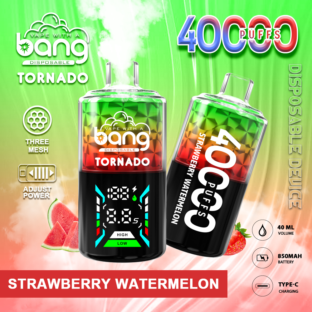 Bang Tornado 40000 40K Puffs Large Smoke LED Display Disposable Vape - Image 10