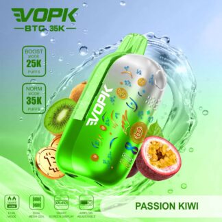 VOPK BTC 35000 35K Puffs Airflow Adjustable & Dual Mode Disposable Vape (Bitcoin Edition)